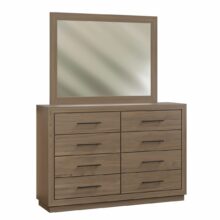 Amish Weston High Dresser with Mirror