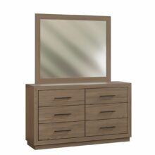 Amish Weston Low Dresser with Mirror