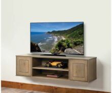 Amish Abbie Floating TV Console 60"