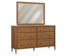 Amish Contour 66" Dresser