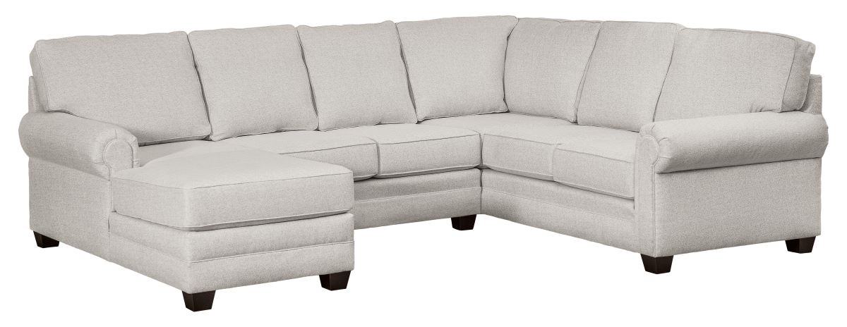 LuxHome-Seating-Ellington-RAF-Corner-Sofa-Armless-Loveseat-LAF-Chaise-Panel-Arm